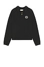 view 5 of 5 Vintage Terry Quarter Zip in Vintage Black