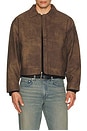 view 1 of 5 BLOUSON AGED in Brown
