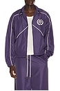 view 2 of 5 Honeycomb Track Jacket in Purple