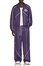view 4 of 5 Honeycomb Track Jacket in Purple