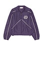 view 5 of 5 Honeycomb Track Jacket in Purple
