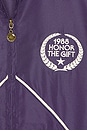 view 6 of 5 Honeycomb Track Jacket in Purple