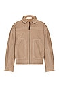 view 1 of 5 BLOUSON in Light Brown