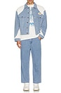 view 6 of 6 Honor Inc Ankle Pant in Indigo