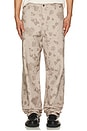 view 1 of 6 Tonal Floral Pant in Pebble