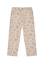 view 4 of 6 Tonal Floral Pant in Pebble