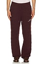 view 1 of 6 Cable Knit Pant in Berry