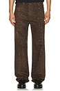 view 1 of 6 Novelty Cord Pant in Brown