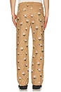view 3 of 6 Flowers Beaded Pant in Taupe