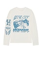 view 1 of 5 Driving Long Sleeve Tee in White