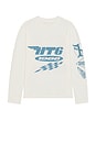 view 2 of 5 Driving Long Sleeve Tee in White