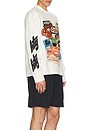 view 4 of 4 Fuel Long Sleeve Tee in White