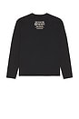 view 2 of 4 Why Not Long Sleeve Tee in Black