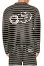 view 1 of 5 Speak Striped Long Sleeve in Black