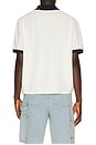 view 2 of 5 Pique Colorblock Polo in Bone