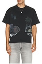view 1 of 6 T-SHIRT in Black