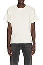 view 1 of 5 Cable Knit Tee in Bone