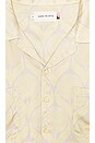 view 3 of 5 Floral Button Up in Cream