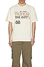 view 3 of 3 A-spring Retro Honor Tee in Tan