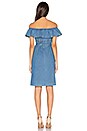 view 3 of 3 Chambray Short Sleeve Midi Dress in Chambray