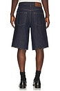 view 2 of 4 Jean Short in Rinsed Indigo