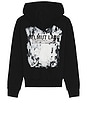 view 2 of 4 Scribble 2 Hoodie in Black & White