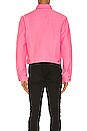 view 3 of 4 Masc Trucker Jacket in Prism Pink