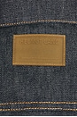 view 3 of 5 3 Zip Trucker Denim Jacket in Undone Indigo in Raw Indigo