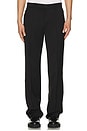 view 4 of 6 Relaxed Trouser in Black in Black