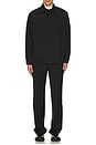 view 6 of 6 Relaxed Trouser in Black in Black