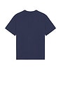view 2 of 4 Stamped Tee in Indigo