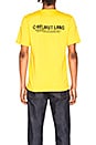 view 4 of 5 Taxi Project New York Tee in Yellow