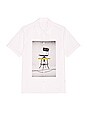 view 1 of 4 Graphic Shirt in White