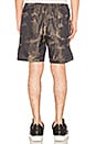 view 3 of 4 Patch Pocket Track Short in Olive Slate Multi