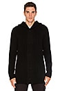 view 1 of 5 PULL À CAPUCHE in Black