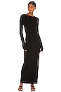 view 2 of 3 Twist Dress in Black