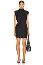 view 1 of 4 Cowl Neck Blazer Dress in Black