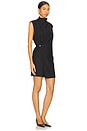 view 2 of 4 Cowl Neck Blazer Dress in Black