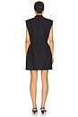 view 4 of 4 Cowl Neck Blazer Dress in Black