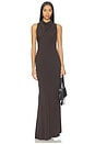 view 2 of 3 Sleeveless Wind Maxi Dress in Dark Roast