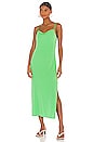 view 1 of 3 Knot Dress in Radiated Green
