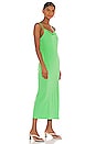 view 2 of 3 Knot Dress in Radiated Green