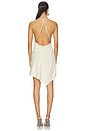 view 3 of 4 ROBE CARACO KNOT SLIP DRESS in Ivory