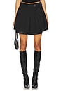 view 1 of 6 Pleated Skort in Black