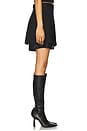 view 2 of 6 Pleated Skort in Black