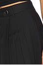 view 6 of 6 Pleated Skort in Black