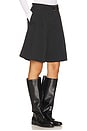 view 2 of 6 Double Pleated Short in Black