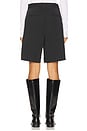 view 4 of 6 Double Pleated Short in Black