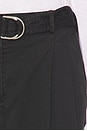 view 6 of 6 Double Pleated Short in Black
