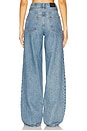 view 4 of 6 Double Pleated Wide Leg in Archive Blue